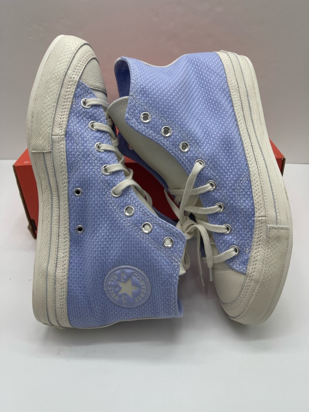 Converse Men’s Chuck 70 Hi Mystic Sky Egret A04621C High Top Sneakers Premium - Picture 8 of 16